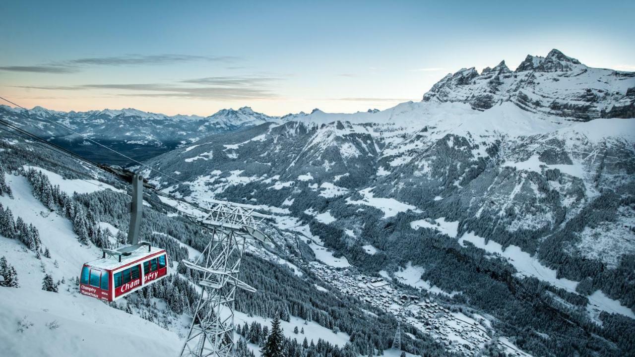 Appartement A La Montagne Champéry Zewnętrze zdjęcie